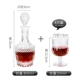 Whiskey Cup ly rượu vang đặt nhà sáng tạo châu Âu pha lê thủy tinh bia ly rượu vang decanter bộ ly uống rượu