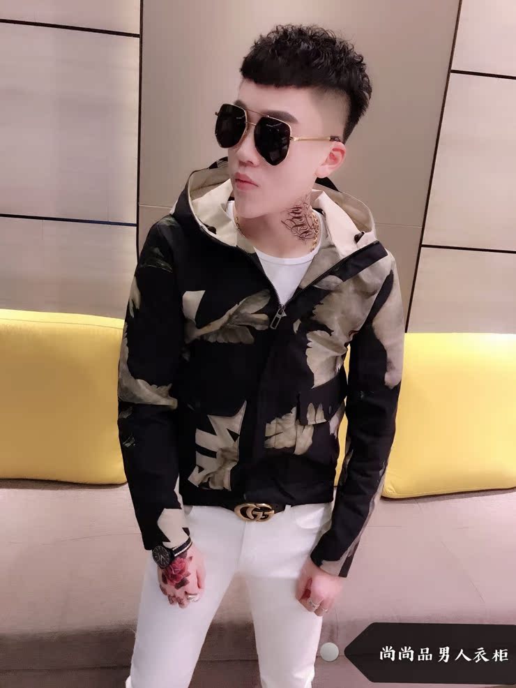 Áo sơ mi nam màu sắc nam 2019 thu đông mới phiên bản Hàn Quốc của xu hướng tự tu dưỡng áo khoác nam giản dị - Áo khoác đôi áo khoác nam hàng hiệu