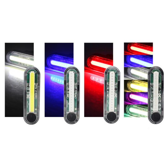 Machfally智能警示USB充电夜骑行单死飞山地自行车后尾灯BK300