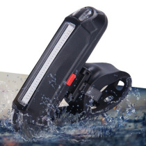 Super bright bicycle taillights Bicycle lights USB charging mountain bike COB safety warning lights Dead fly road lights