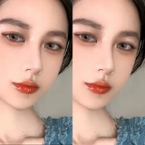 Мосей Корея импортированная звезда ночи черный натуральный черный диаметр красивые зрачки наполовину бросают 14,8 мм в месяц малый диаметр l