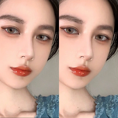 Мосей Корея импортированная звезда ночи черный натуральный черный диаметр красивые зрачки наполовину бросают 14,8 мм в месяц малый диаметр l