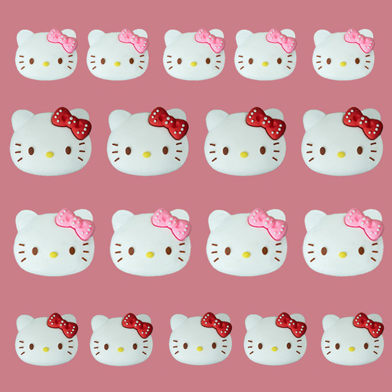 Soft Plastic Kt Cat Christmas Cake Decoration Plug-In Christmas Eve Strawberry Tower Christmas Tree Cake Kt Accessories
