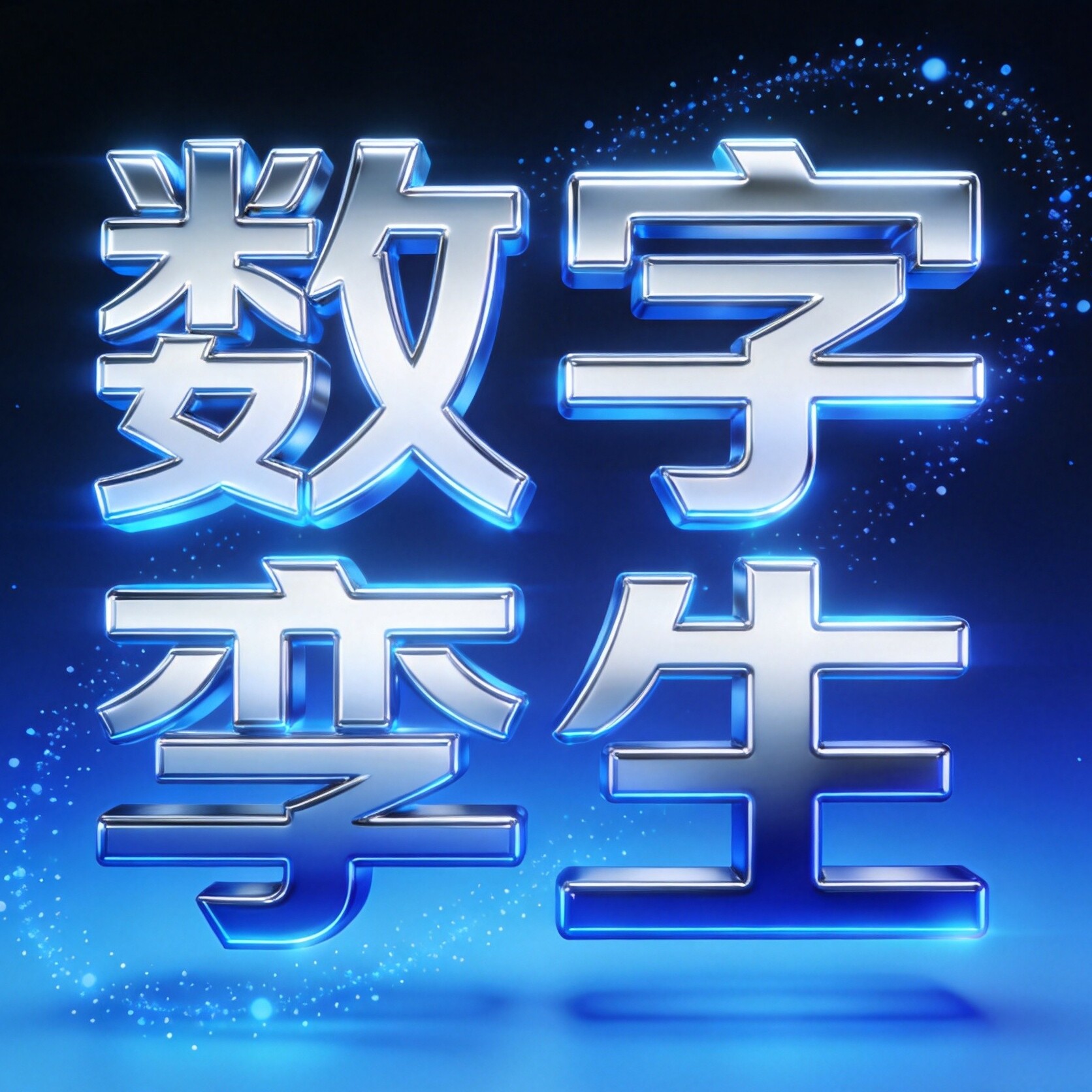 数字孪生科技的LOGO