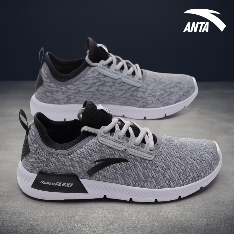 Ann Stepping Sneaker Men 2022 Summer New Trends 100 Hitchhiking Casual Shoes Net Face Light Running Shoes Men's Shoes