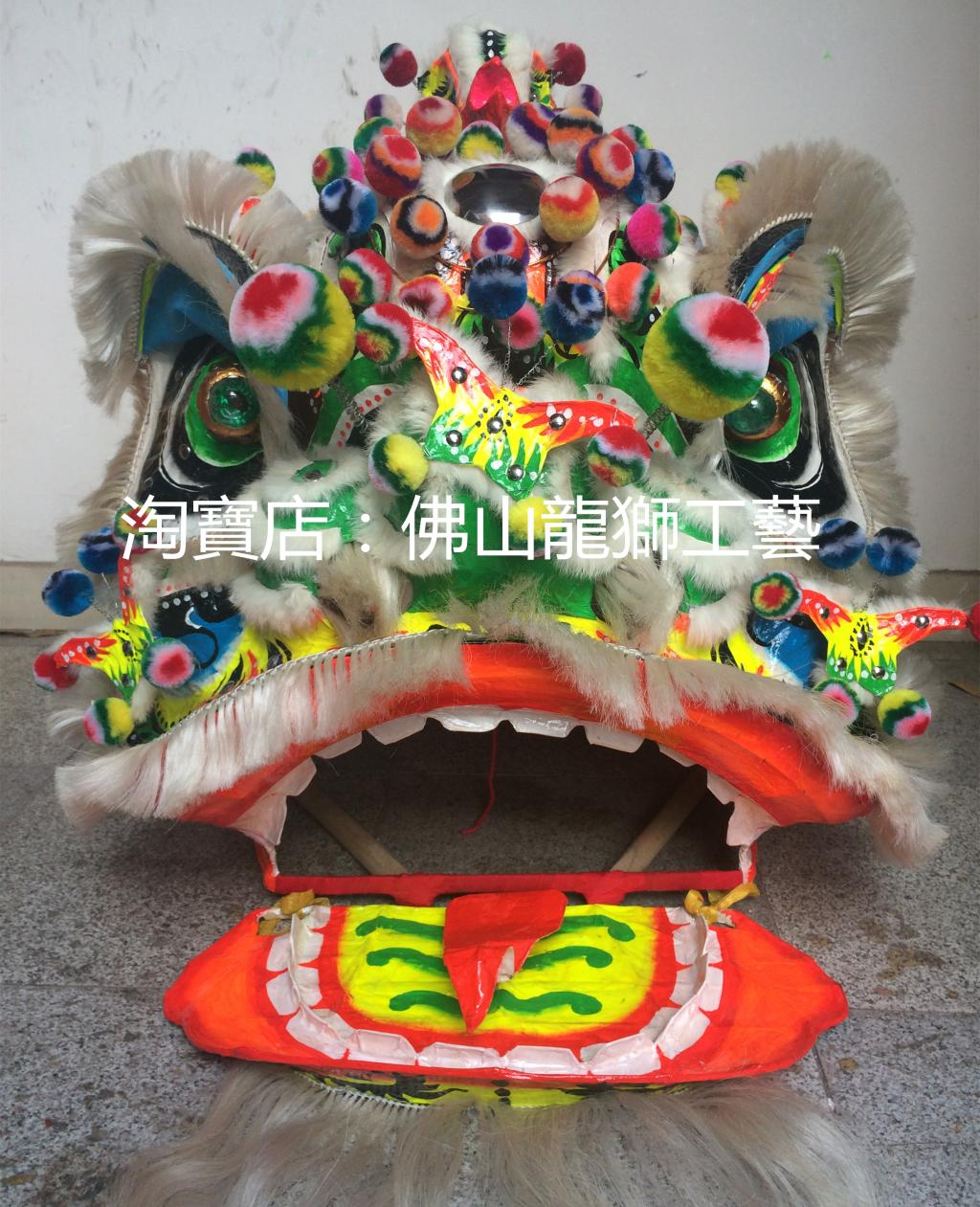 Foshan traditional double mugming tooth Zhili Liu Bei opening eagle corner with foot lion head set) Double blush tooth Zhili