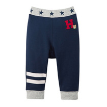 National New 7 fold Japanese mikihousehb Bear Star Letters Casual Pants 73-3211-452