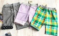 Country now 55 This mikihouse H B male and female Baobao baby 6 Sub-turned shorts 72-3108-849