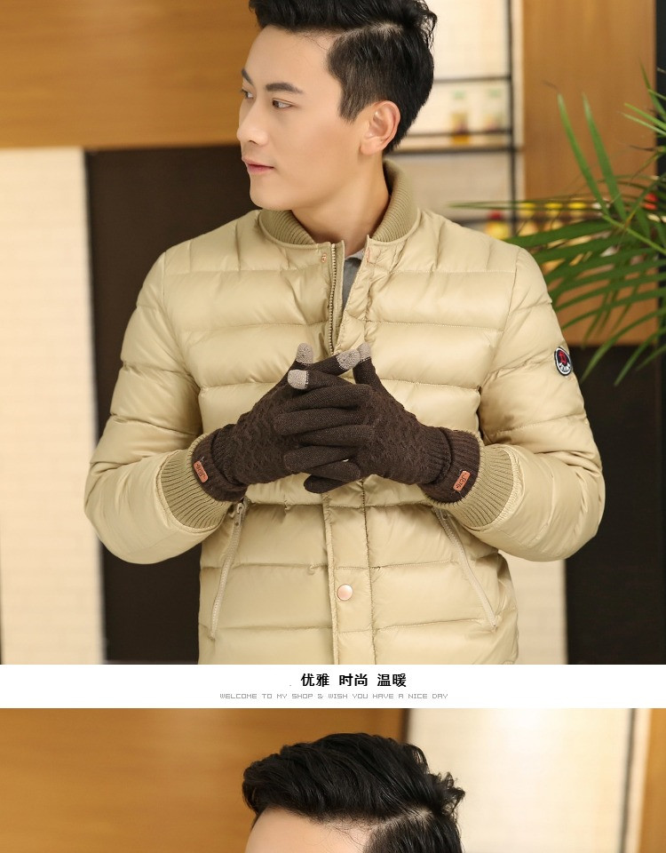 Gants pour homme      en de laine - Ref 2781566 Image 21