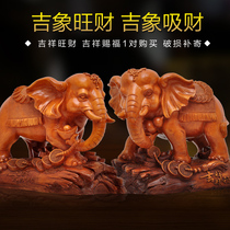 Elephant ornaments crafts living room TV cabinet home furniture porch office decorations opening housewarming gifts