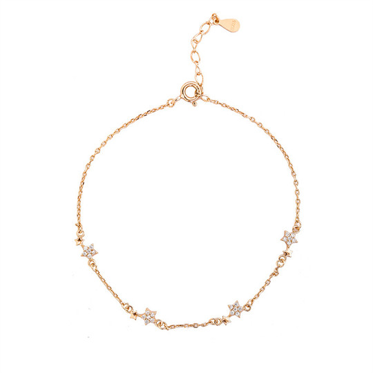 British Dura Walk Super Fairy Star Bracelet for Women Autumn ins High-End Light Luxury Bracelet Exquisite and Compact Jewelry