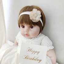 Summer baby floral headdress hair band cute baby girl hair accessories Super Cute Princess year old dress headwear baby birthday