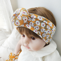 Cotton donuts baby fontanelle hair belt cute baby brain door headgear super cute baby hair accessories Korean tide