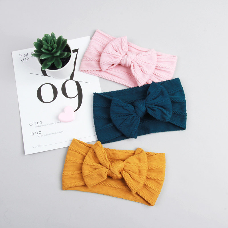 Korean version of baby Hedge hair with sweet and beautiful princess hair adorned with female baby bow tie head flower broadside protective hale door headwear damp