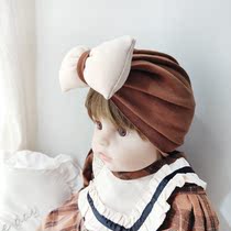 Newborn hat baby Indian cap 0-1 year old cute baby cap warm cotton tire cap autumn and winter Korean version