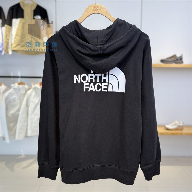 Autumn and Winter New Thenorthface Knit Sweatshirt for Men and Women, Outdoor Casual Pure Cotton Hooded Jacket 83or