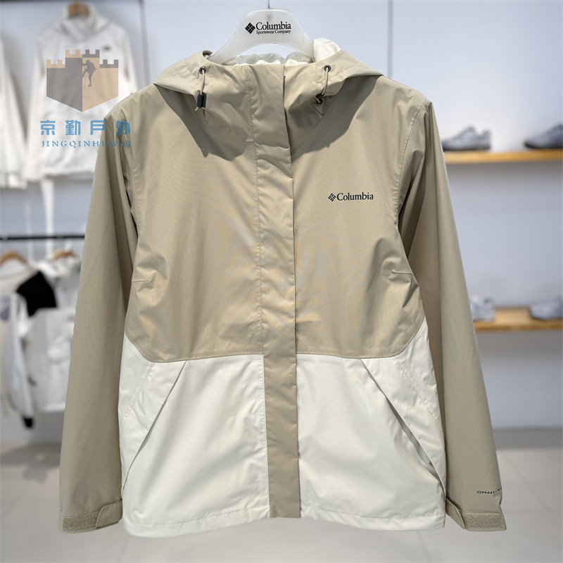 New Autumn and Winter Columbia Women's Outdoor Windproof, Waterproof and Breathable Hiking Single-Layer Jacket