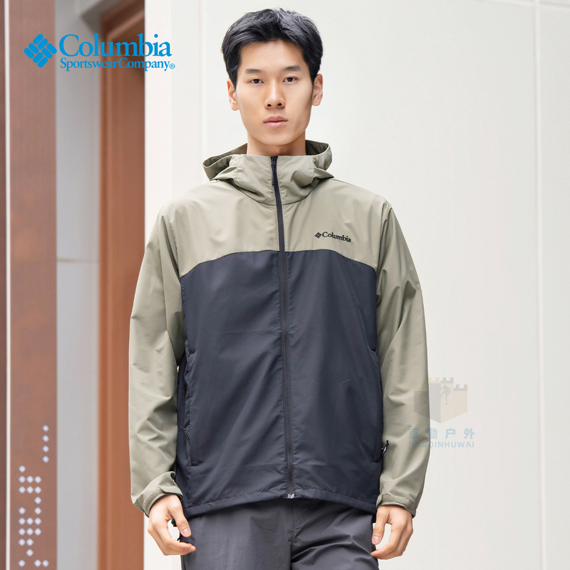 Columbia Columbia Woven Top Men's Spring and Summer New Outdoor Upf50 Anti-Uv Jacket