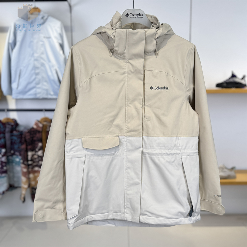 26 Autumn/Winter New Columbia Jacket for Women Outdoor Heat Reflective with Optional Liner Waterproof Jacket Xr1677
