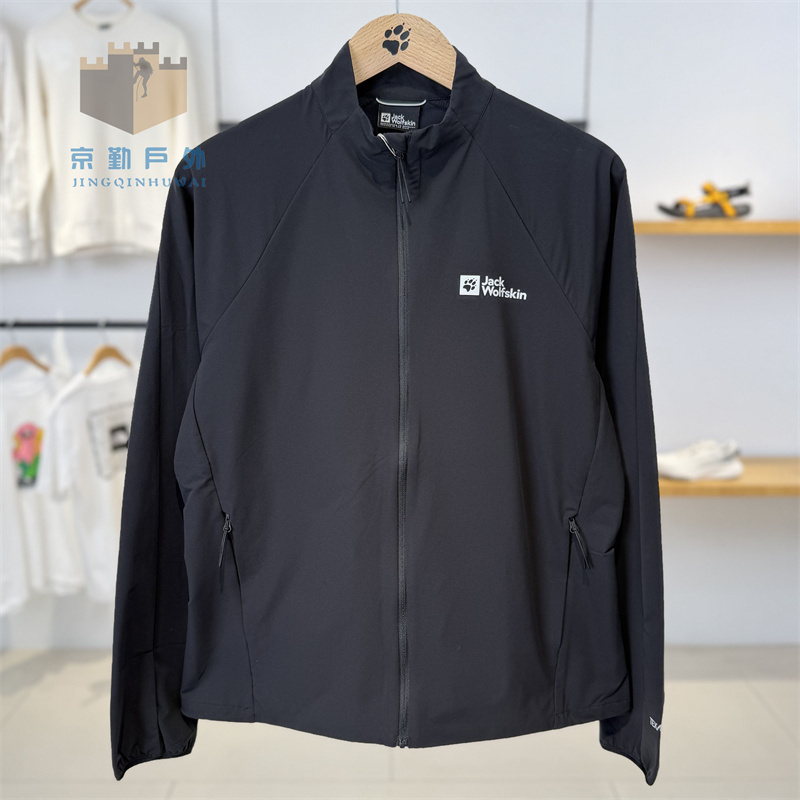25 Spring/Summer New Jack Wolfskin Softshell Jacket Outdoor Men's Loose Cardigan Jacket A63775A
