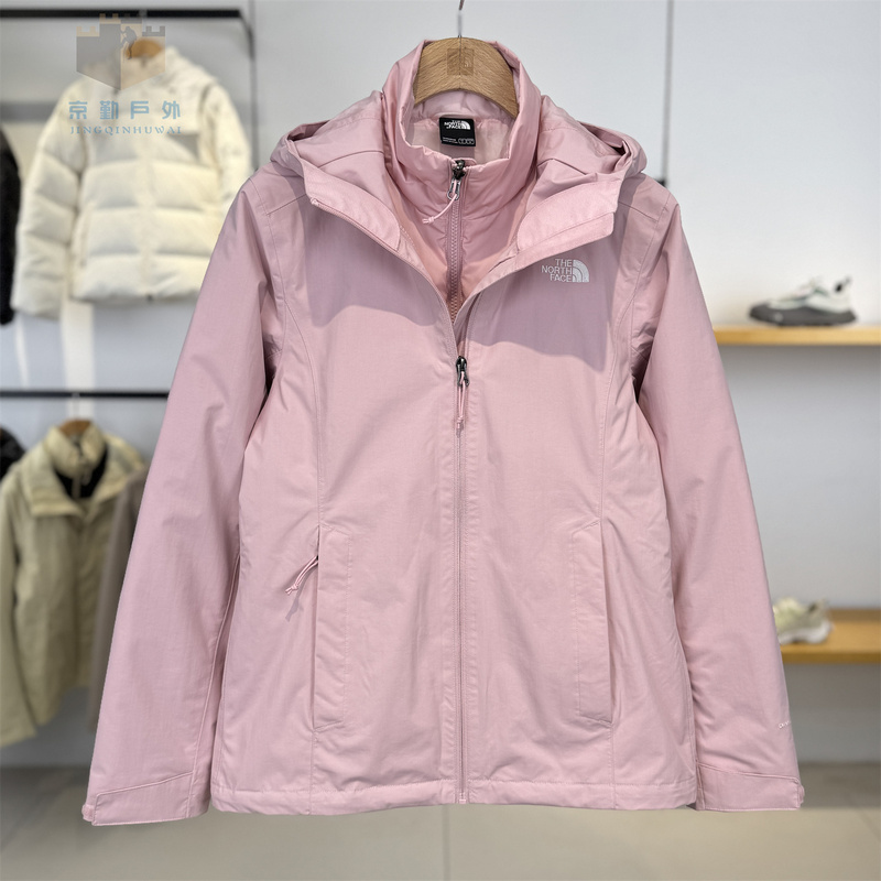 26 Autumn/Winter New the North Face Women's Outdoor Warm down Liner Three-In-One Jacket 8P0E 26 Autumn/Winter New the North Face Women's Outdoor Warm down Liner Three-In-One Jacket 8P0E