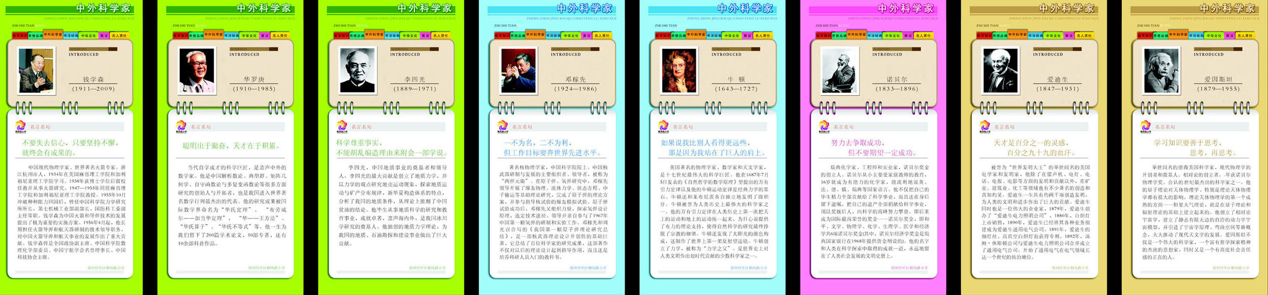 600 canvas poster display board inkjet sticker picture 650 campus culture famous aphorism