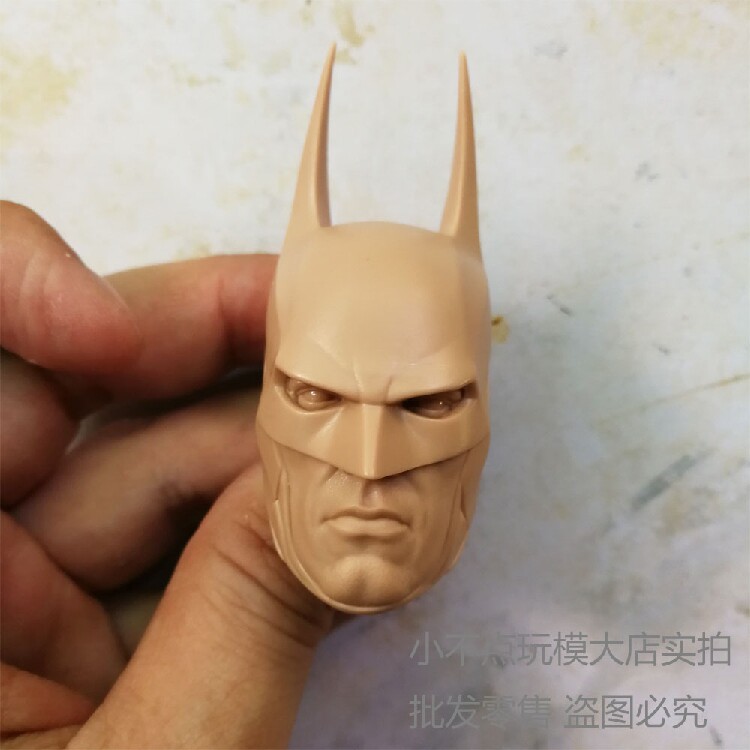 1 6 soldiers white mold Batman head sculptures Great Ben Aganacam Cavaliers Justice League calm and serious