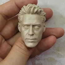 1 6 Iron Man Tony Jr. Robert Donny head carving workmanship ultra fine white mold