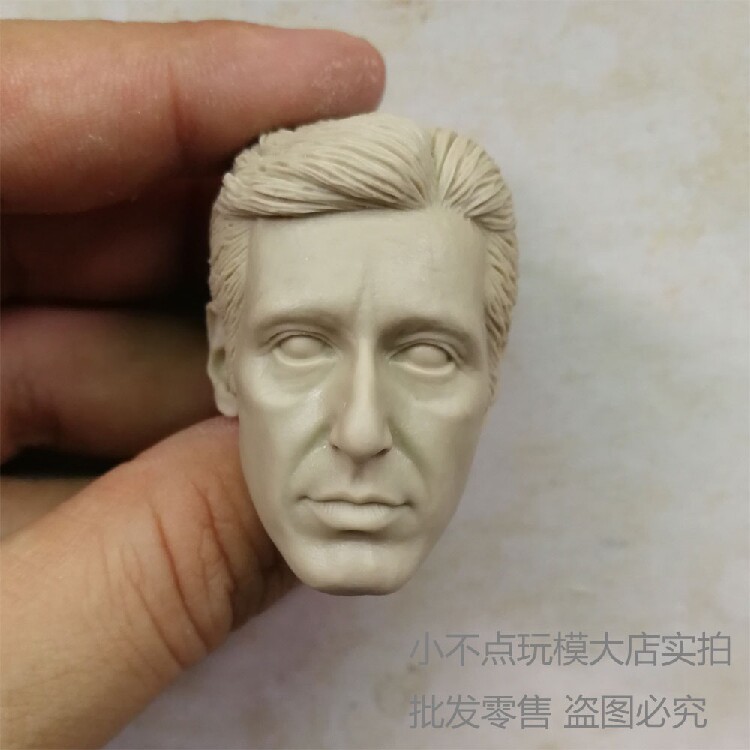 1 6 Alpasino head sculpted white mold smells of femini soldiers accessories