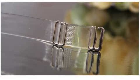 Dây đeo vai trong suốt rộng 1,5cm, áo ngực gợi cảm với quần lót co giãn cao bằng thép không gỉ, dây đeo vai chống trượt dây đeo áo bra