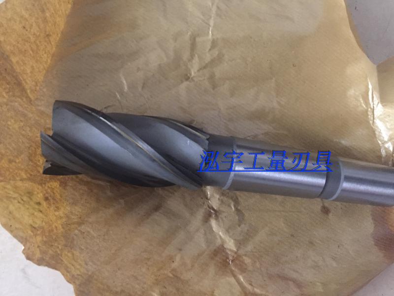 Inlaid alloy spiral taper handle lengthened end mill 4-edged 6-edged 40 50x blade length 80 100 120 150