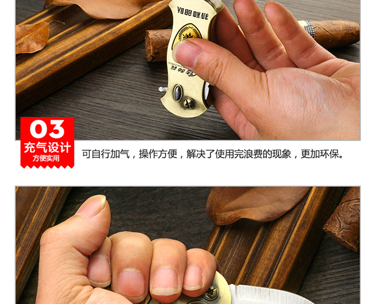 2018 nam cá tính mới sáng tạo bơm hơi với dao nhẹ tự vệ dao đa năng bật lửa bật lửa độc