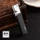 Omai siêu mỏng cá tính tiện lợi tùy chỉnh chữ thẳng vào bánh xe mài kim loại màu xanh ngọn lửa bơm hơi nhẹ để gửi bạn trai bật lửa súng