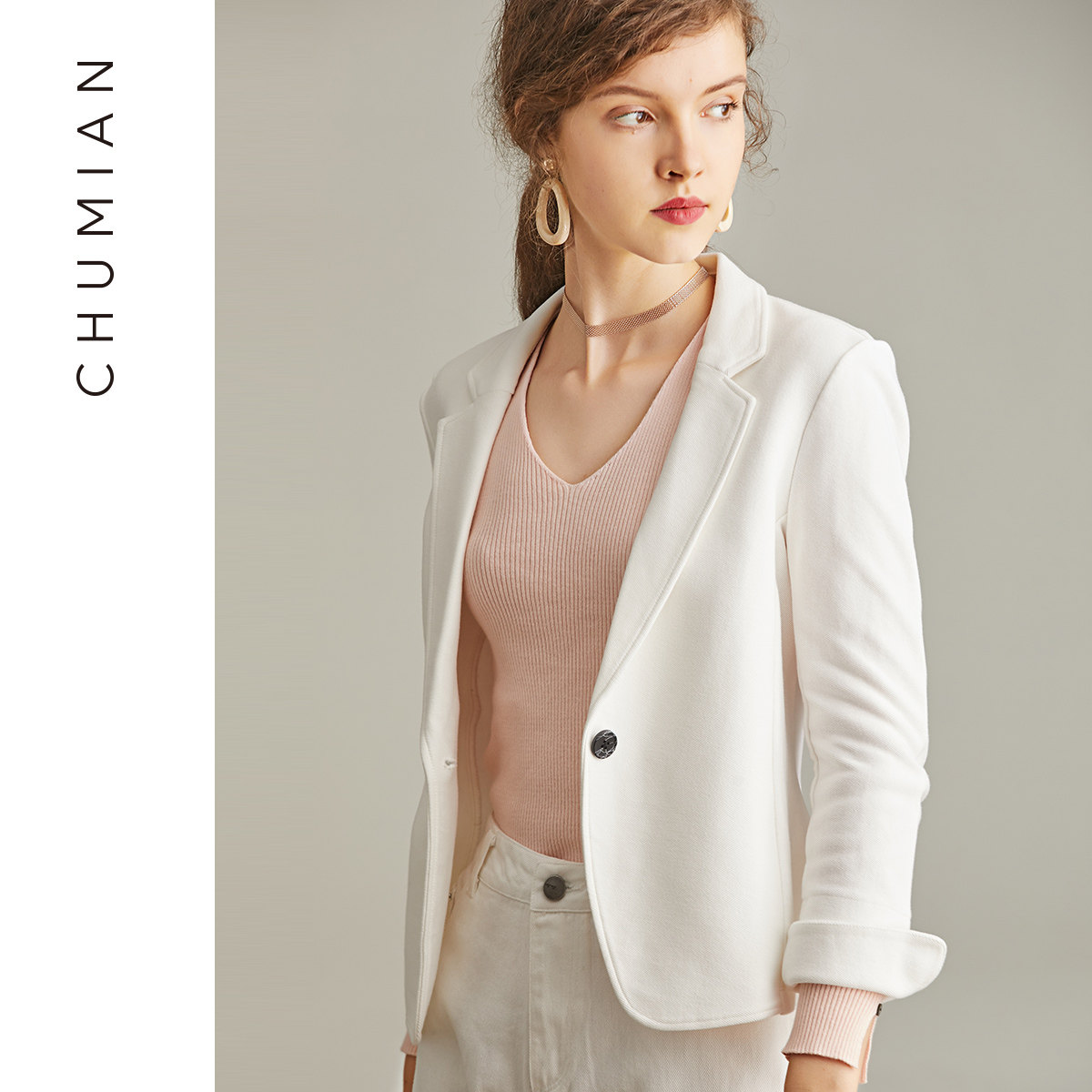 Veste pour femme en Coton - Ref 3220058 Image 1