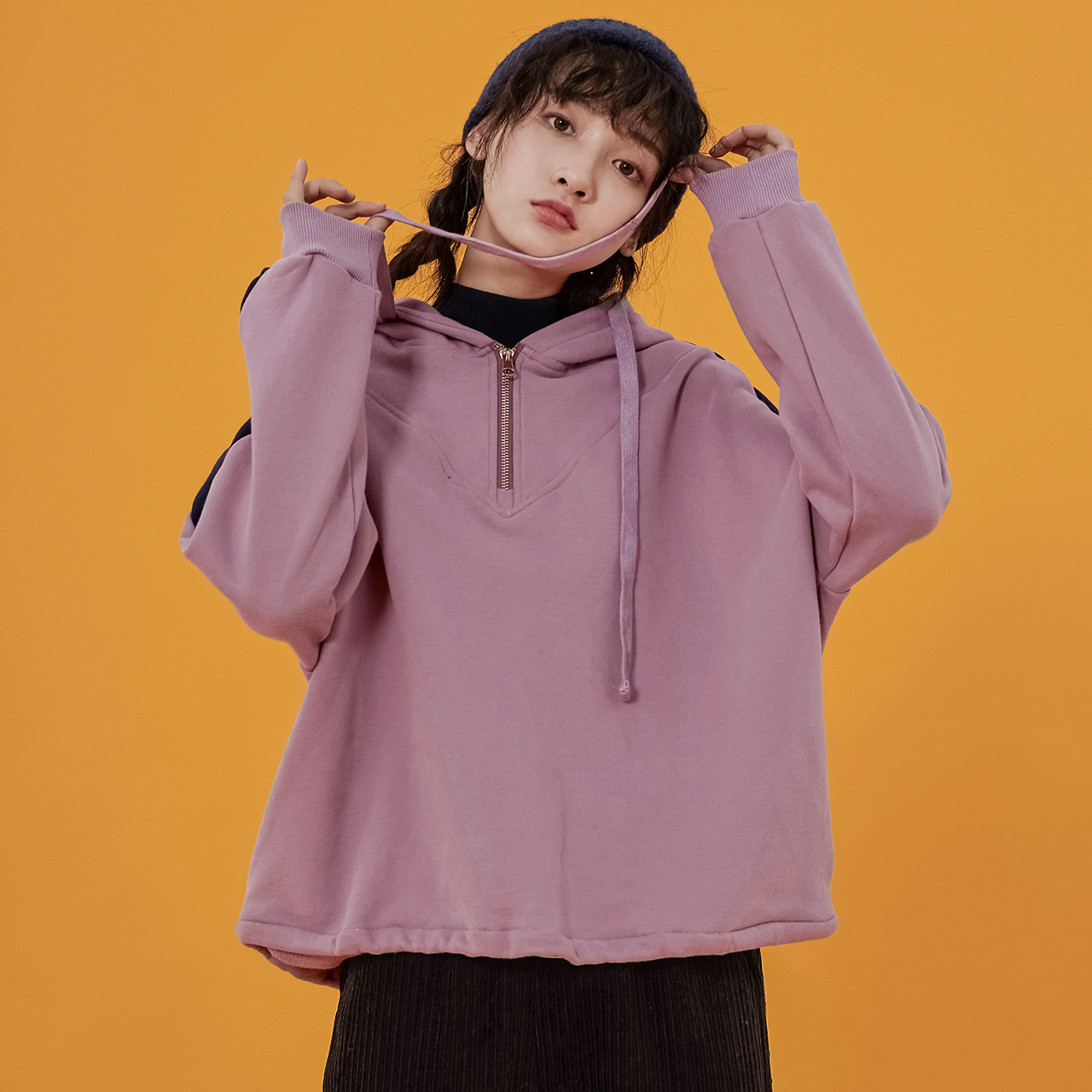 Sweatshirt femme - Ref 3216809 Image 3