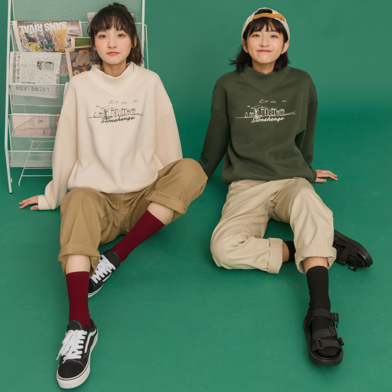 Sweatshirt femme - Ref 3216437 Image 1