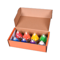 Orff percussion instrument eight-tone bell 8-tone hand bell childrens teaching aids touch bell melody bell tone sense lesson bell