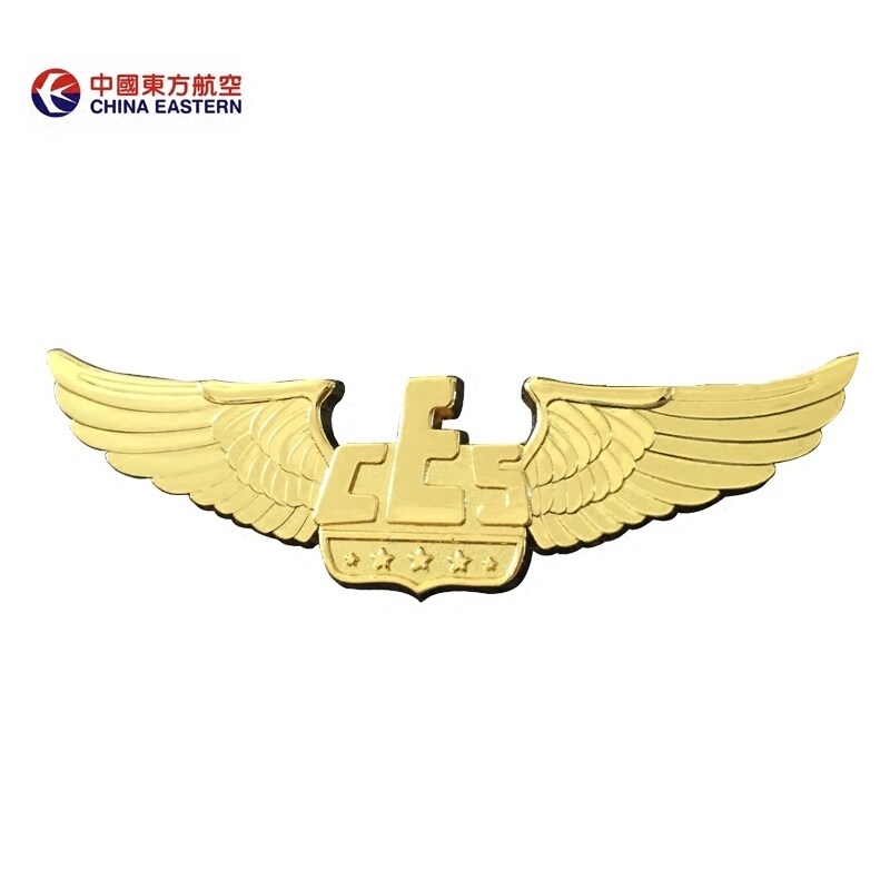 Eastern Airlines Chief's uniform chest pin - pin NanAir Air Nanyang Airlines flight badge brooch