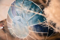 Темно -синий твердый цвет