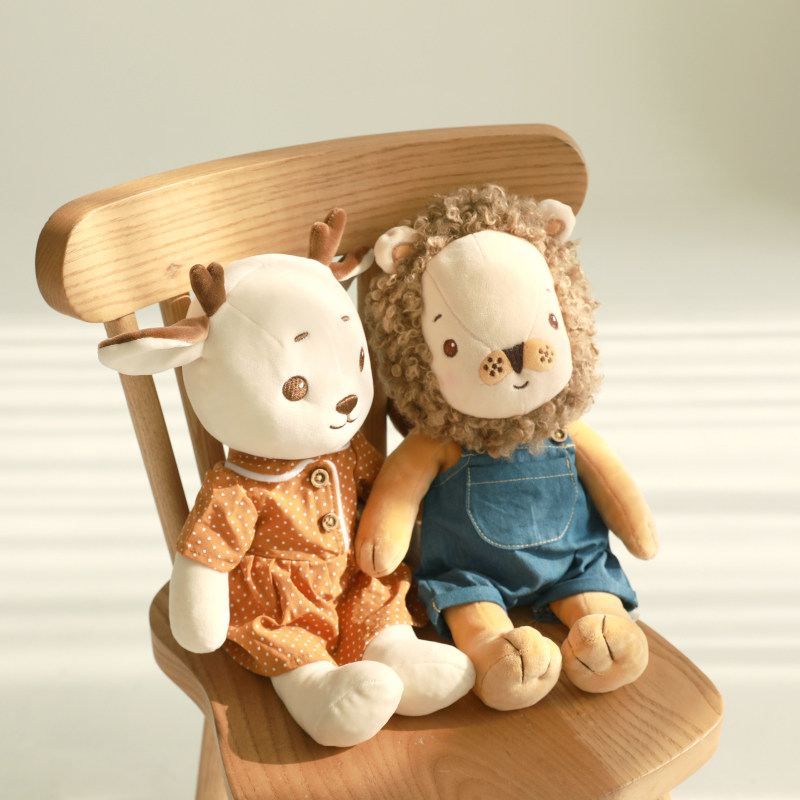 Papax deer early joint plush toy fawn soothing doll cute doll baby boy girl baby gift