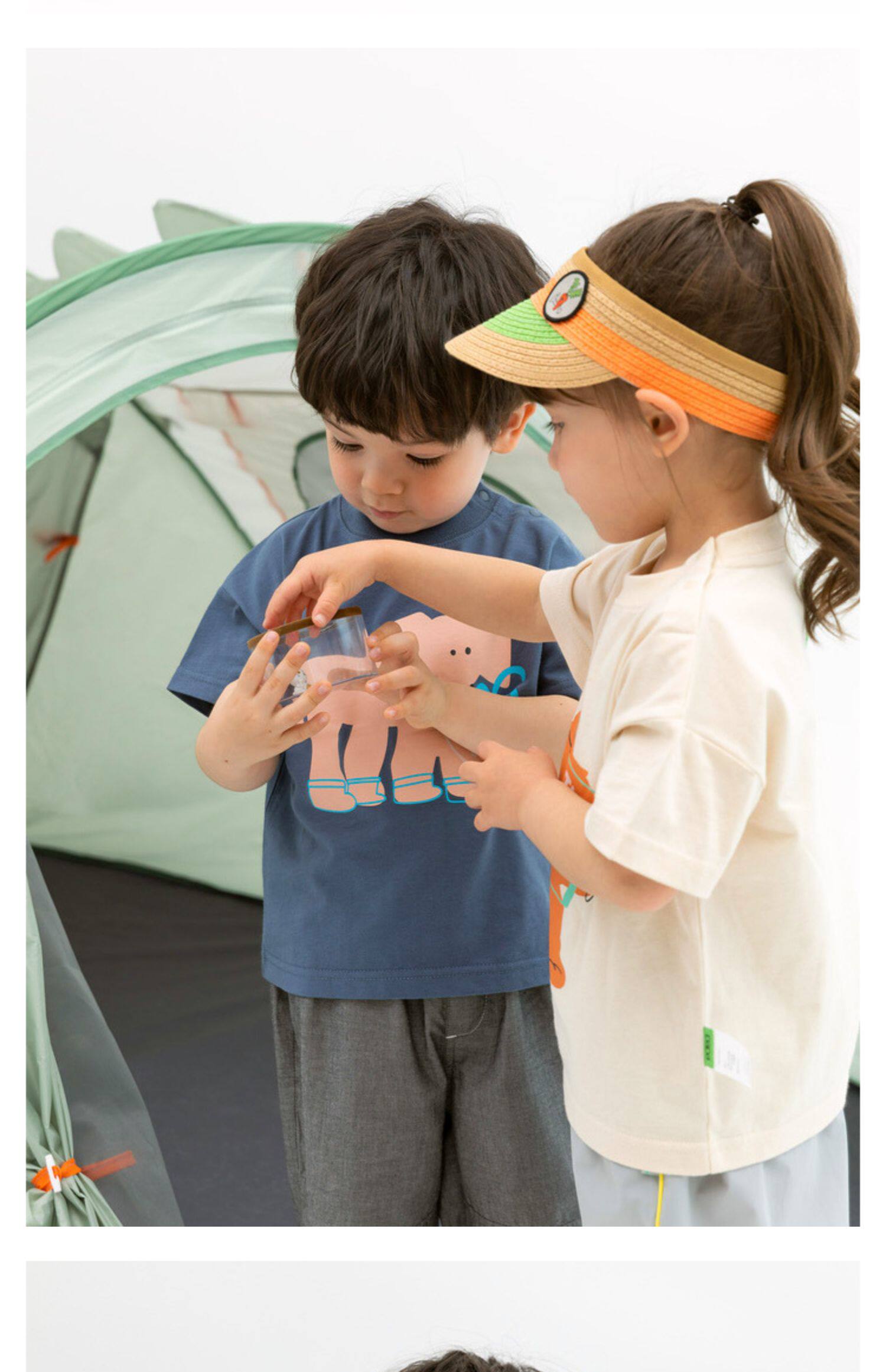 Совместное имя детской одежды папа лезет& красный гора зоопарк отцовство Футболка лето ребенок семья из троих хлопок      