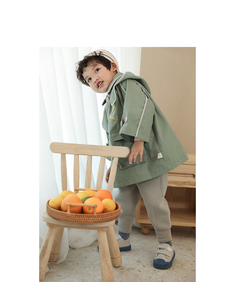 Хлопковая детская куртка подходит для мужчин и женщин для девочек для отдыха, плащ с капюшоном, 0-5 лет 