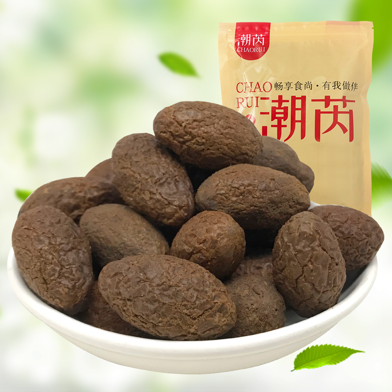 Salty olive salty sweet green olive fruit dried fruit Guangdong Chaoshan snack products bag 500g