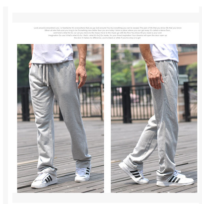 Mùa xuân quần quần nam quần cotton nam gió gió đơn lớp chống mưa mặc quần áo sinh viên nam quần bò jogger nam