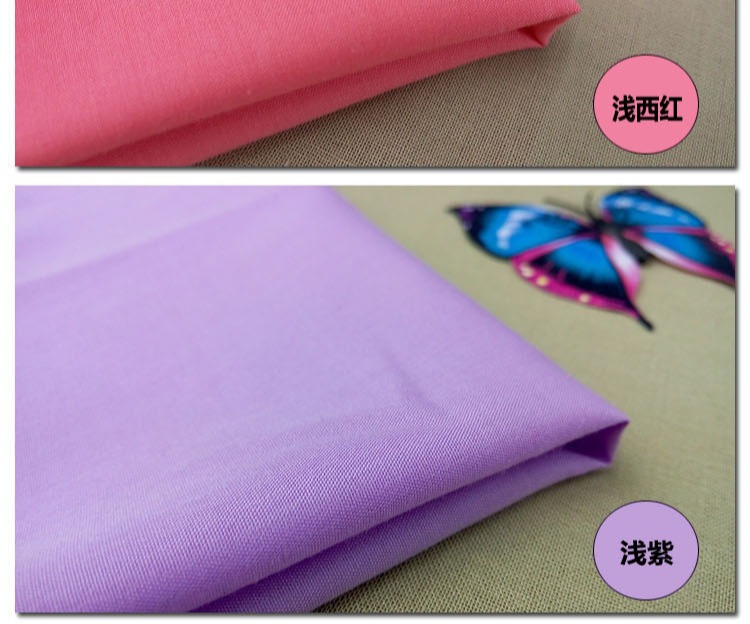 Chất liệu cao cấp polyester cotton chất liệu cotton màu vải cổ Trung Quốc áo sơ mi vải sân khấu lót lót túi - Vải vải tự làm vải thun borip