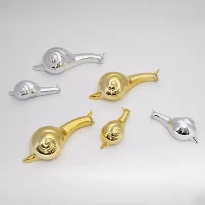 Creative home high-grade electroplating snail wall decoration shop decoration corridor aisle wall wall decoration