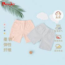 Leather Jo Boy Shorts 2022 Summer New Children Casual Pants Girl Baby 50% Pants Sports Pants Foreign Air