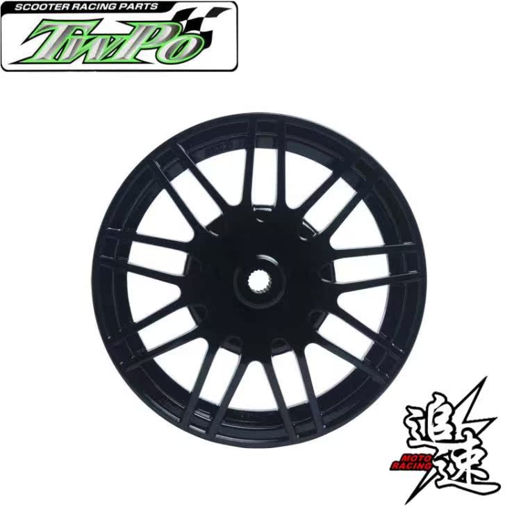 Bánh xe TWPO chính hãng 18 móng 18 bánh xe vòng thép F lửa thông minh lưới hoa ma lửa RSZ100 không vòng / phút - Vành xe máy vành xe nouvo lx