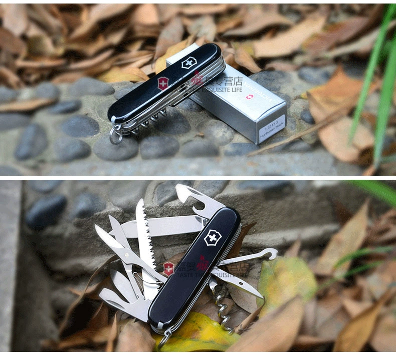 Bản gốc chính hãng Vickers Swiss Army Knife 91mm Urban Hunter Mini Edition Công cụ đa chức năng Folding Swiss Knife dao gấp