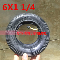 Kaifeng card TYPE folding bike 6X1 1 4 tires containing tube folding bike 6 inch tire containing tube